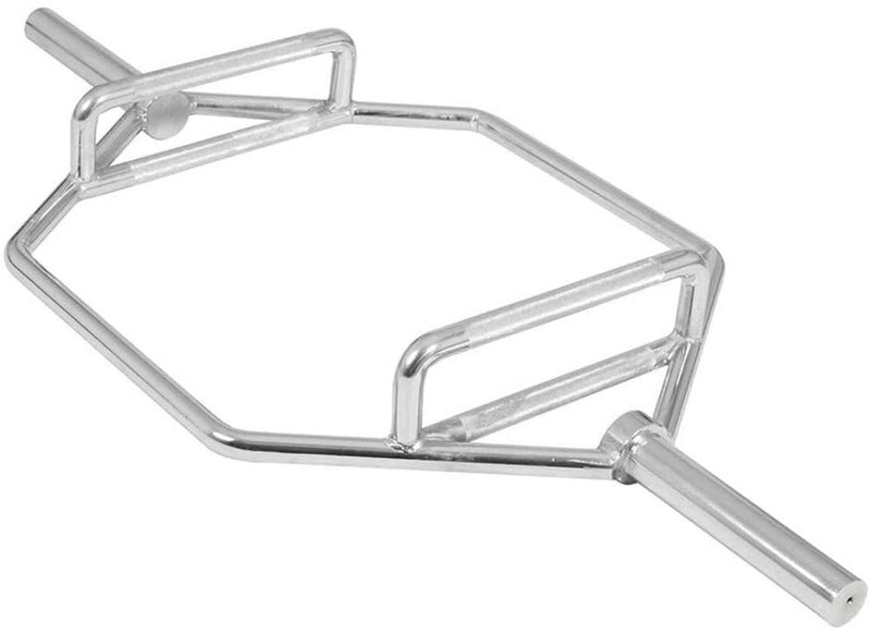 ZiahCare's Diamond Fitness Olympic Hex Weight Lifting Trap Bar Mockup Image 3