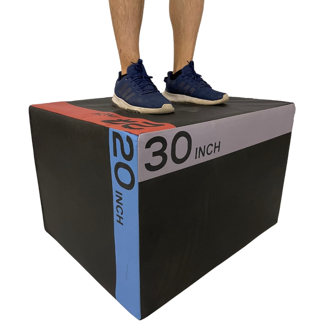 ZiahCare's Diamond Fitness Premium 3-In-1 Soft Plyometric Box Mockup Image 4