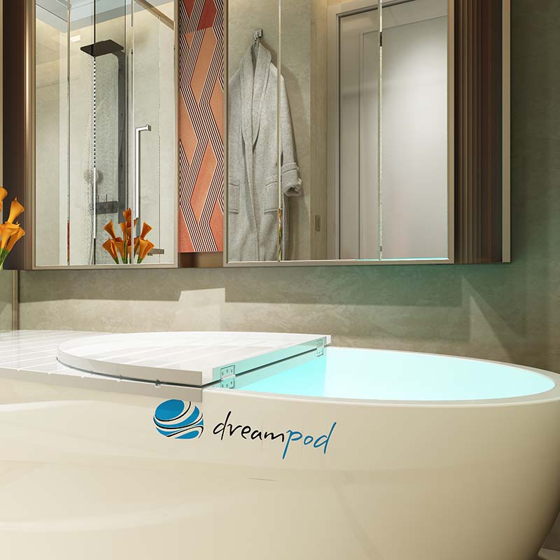 ZiahCare's Dreampod Home Float Pro Mockup Image 11
