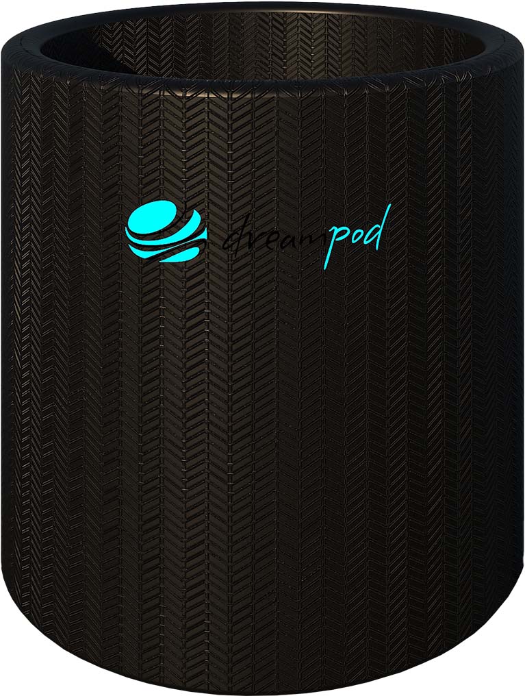 ZiahCare's Dreampod Cold Plunge Barrel Flex Mockup Image 1