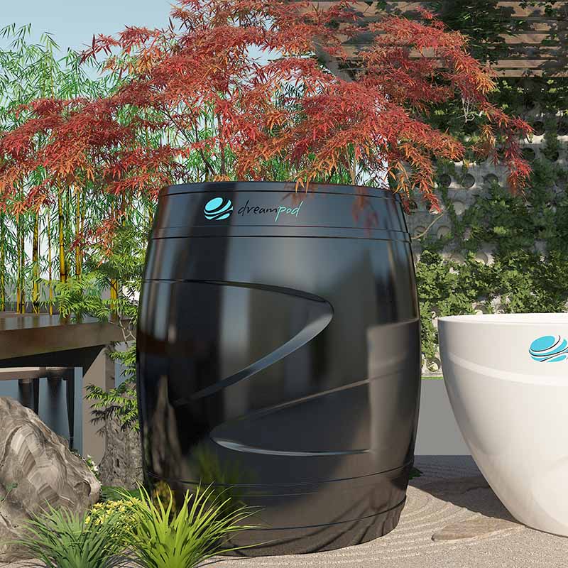 ZiahCare's Dreampod Cold Plunge Barrel Mockup Image 3