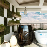ZiahCare's Dreampod Cold Plunge Barrel Mockup Image 2