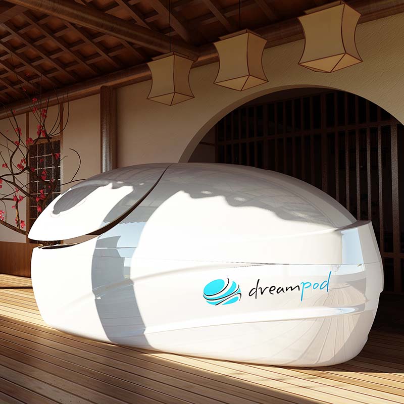 ZiahCare's Dreampod V-Max Float Pod Mockup Image 10