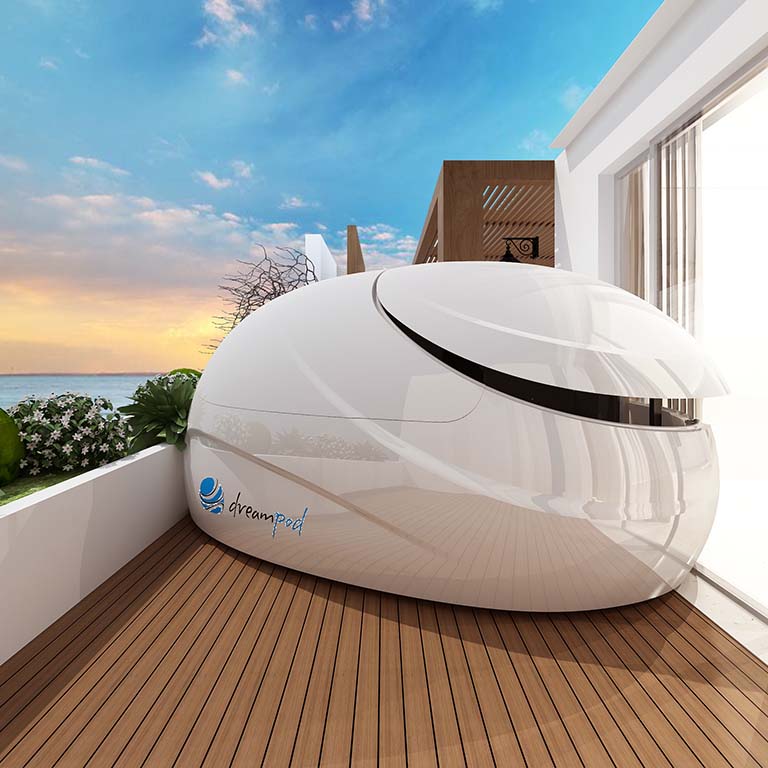 ZiahCare's Dreampod V2 Float Pod Mockup Image 8