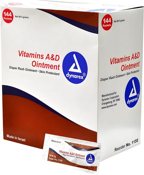 ZiahCare's Dreampod Vitamin A&D Ointment Packets Mockup Image 1