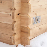 ZiahCare's Dundalk Granby 3 Person Outdoor Sauna Kit Mockup Image 11