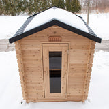 ZiahCare's Dundalk Granby 3 Person Outdoor Sauna Kit Mockup Image 4