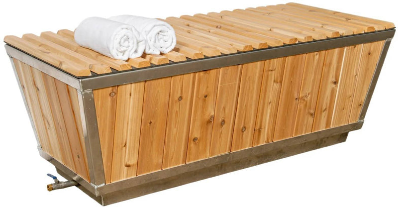 ZiahCare's Dundalk Polar Plunge Wood Ice Bath Tub Mockup Image 2