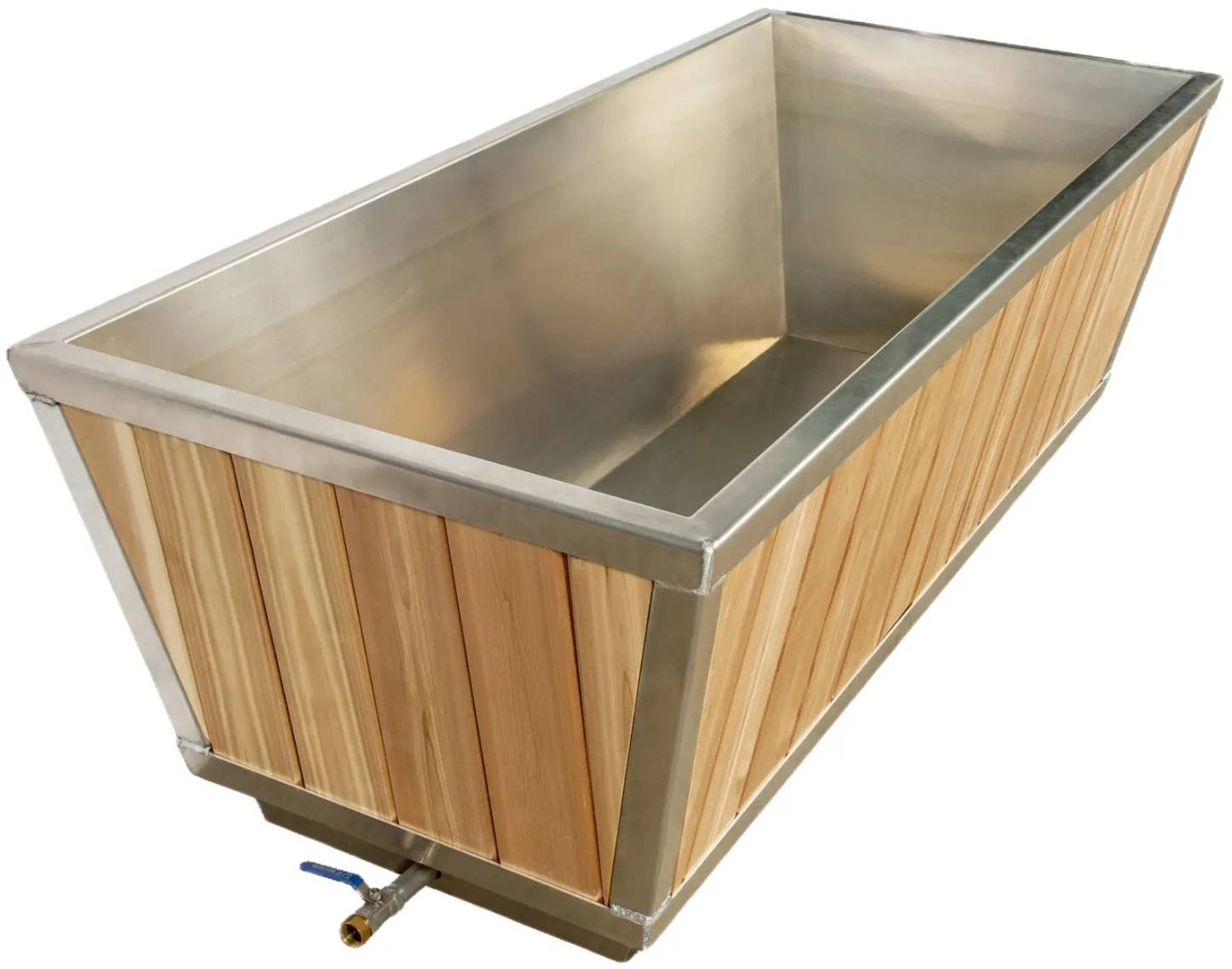 ZiahCare's Dundalk Polar Plunge Wood Ice Bath Tub Mockup Image 5