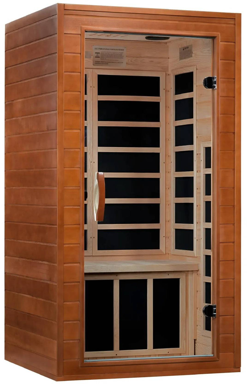 ZiahCare's Dynamic Avila 1-2 Person Far Infrared Sauna Mockup Image 3