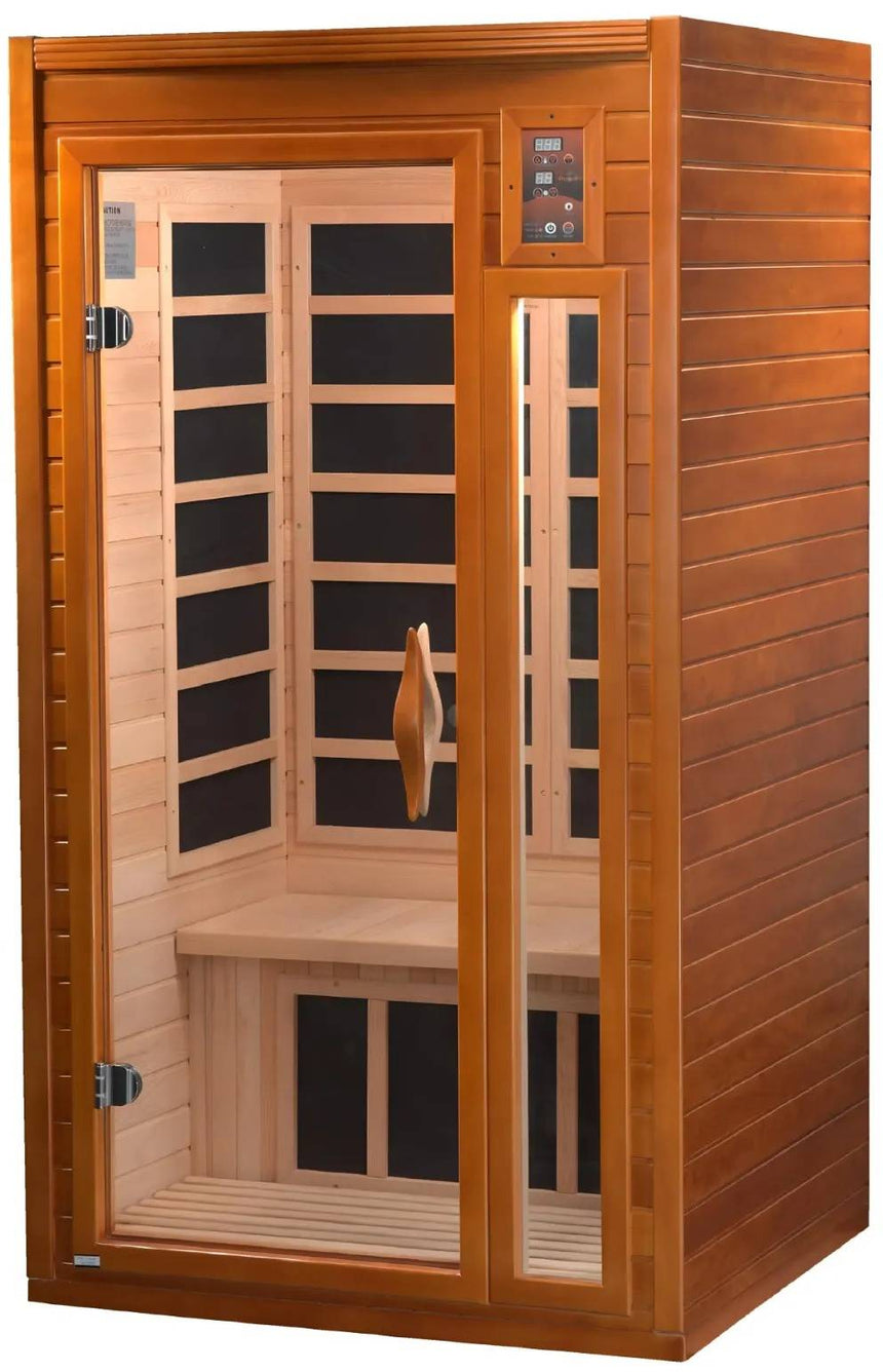 ZiahCare's Dynamic Barcelona 1-2 Person Far Infrared Sauna Mockup Image 4