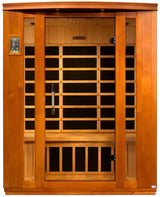 ZiahCare's Dynamic Bellagio 3 Person Far Infrared Sauna Mockup Image 1