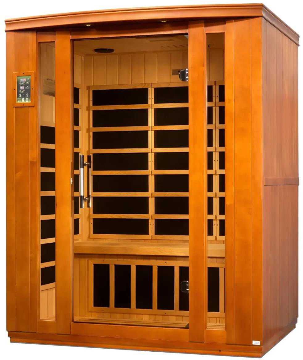 ZiahCare's Dynamic Bellagio 3 Person Far Infrared Sauna Mockup Image 3