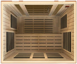 ZiahCare's Dynamic Bellagio 3 Person Far Infrared Sauna Mockup Image 6