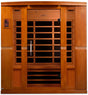 ZiahCare's Dynamic Bergamo 4 Person Far Infrared Sauna Mockup Image 1