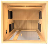 ZiahCare's Dynamic Cardoba 2 Person Full Spectrum Infrared Sauna Mockup Image 5