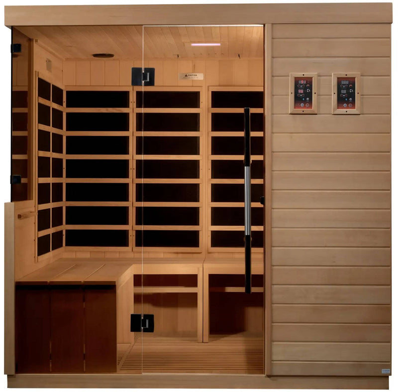 ZiahCare's Dynamic La Sagrada 6 Person Far Infrared Sauna Mockup Image 1