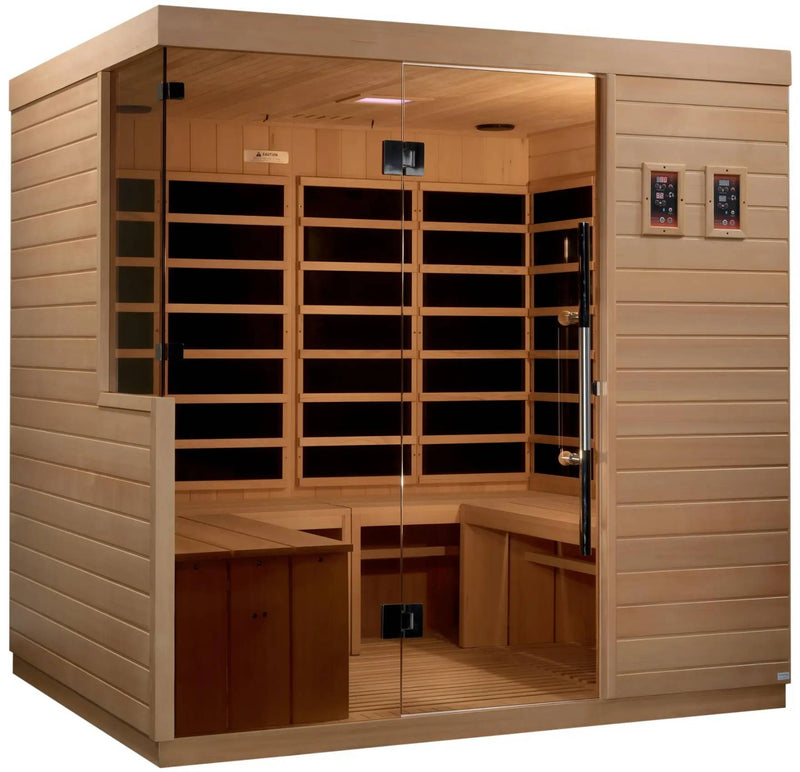 ZiahCare's Dynamic La Sagrada 6 Person Far Infrared Sauna Mockup Image 2