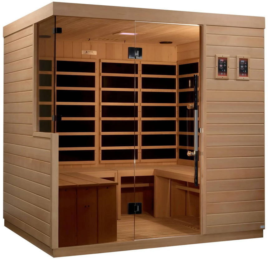 ZiahCare's Dynamic La Sagrada 6 Person Far Infrared Sauna Mockup Image 2