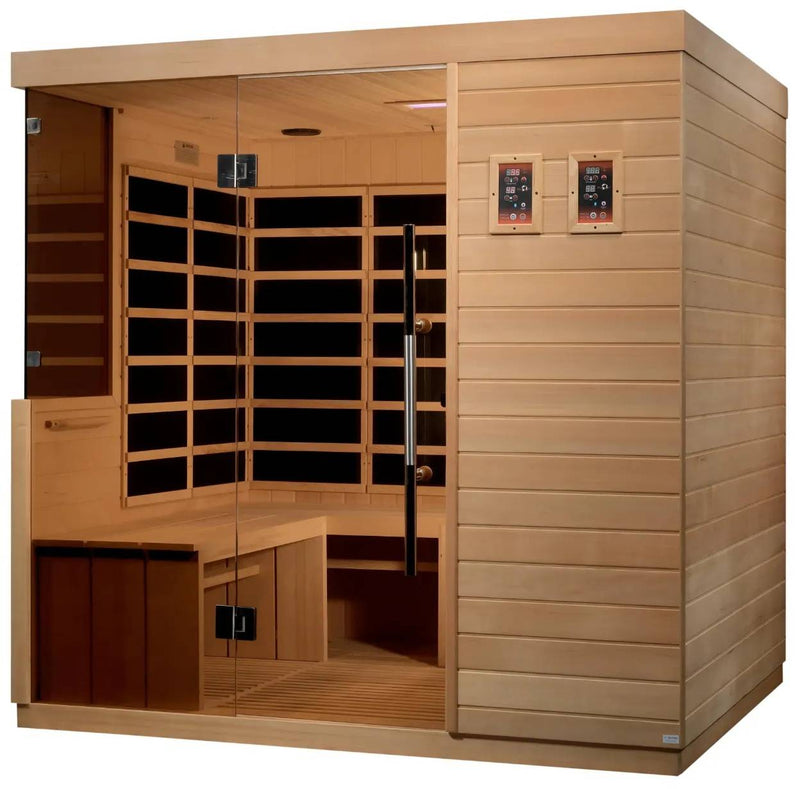 ZiahCare's Dynamic La Sagrada 6 Person Far Infrared Sauna Mockup Image 3