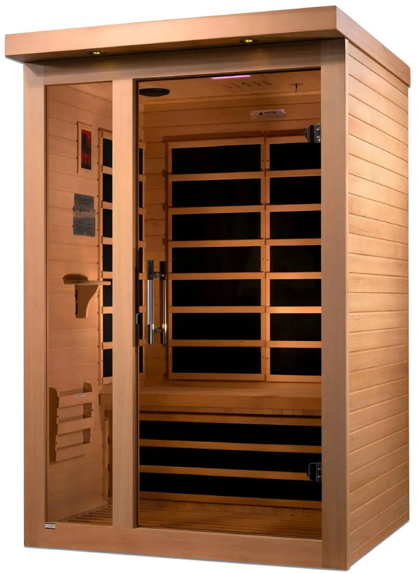 ZiahCare's Dynamic Llumeneres 2 Person Far Infrared Sauna Mockup Image 3