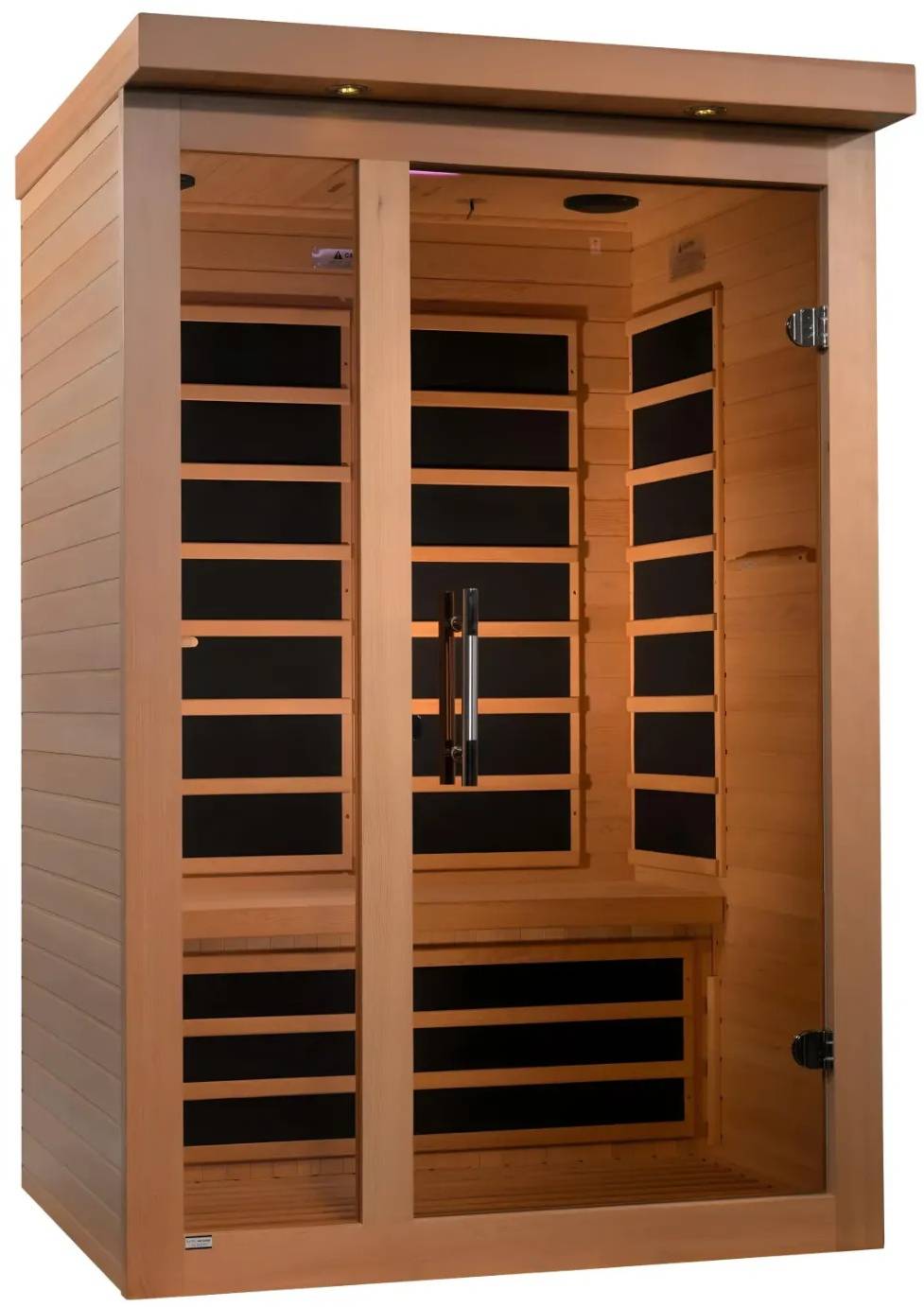 ZiahCare's Dynamic Llumeneres 2 Person Far Infrared Sauna Mockup Image 4