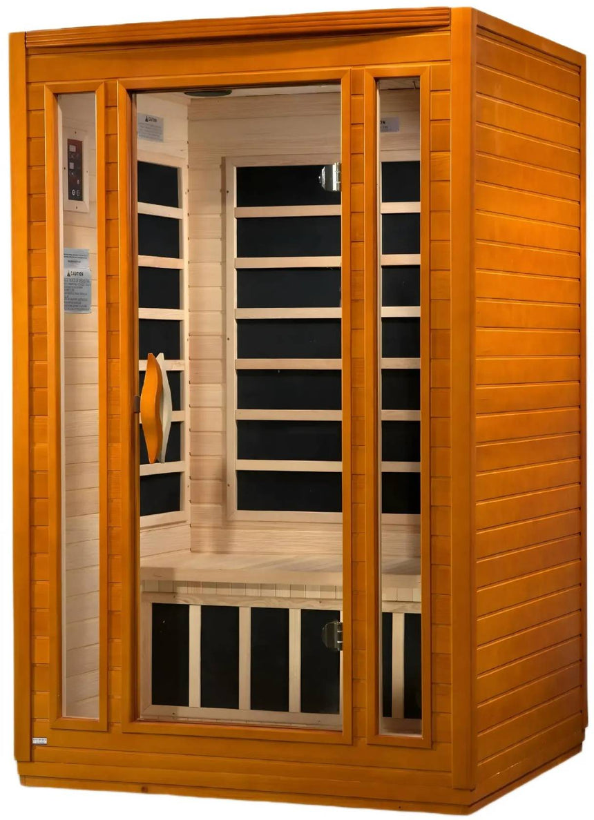 ZiahCare's Dynamic San Marino 2 Person Far Infrared Sauna Mockup Image 3