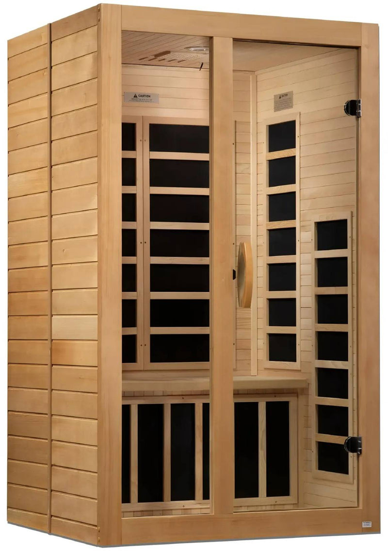 ZiahCare's Dynamic Santiago 2 Person Far Infrared Sauna Mockup Image 3