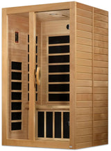 ZiahCare's Dynamic Santiago 2 Person Far Infrared Sauna Mockup Image 4