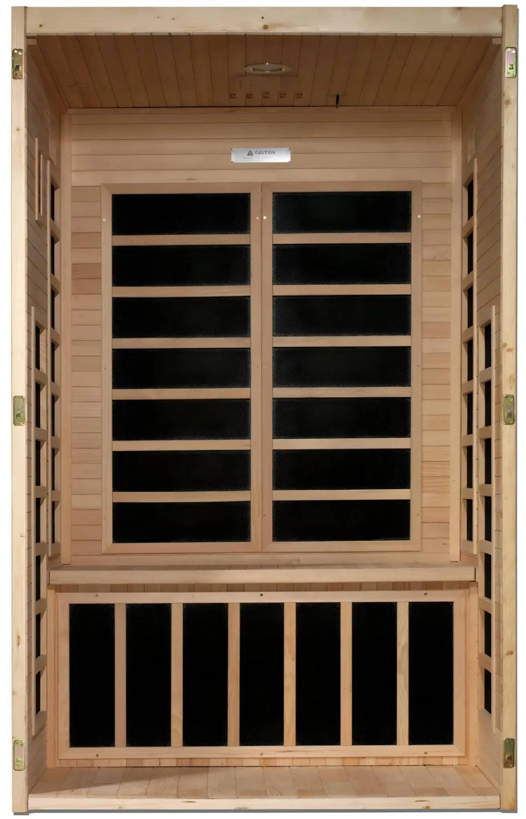 ZiahCare's Dynamic Santiago 2 Person Far Infrared Sauna Mockup Image 2