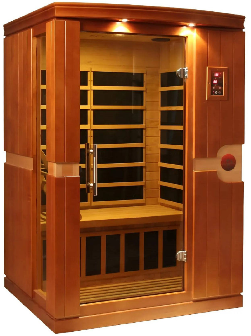 ZiahCare's Dynamic Venice 2 Person Far Infrared Sauna Mockup Image 3