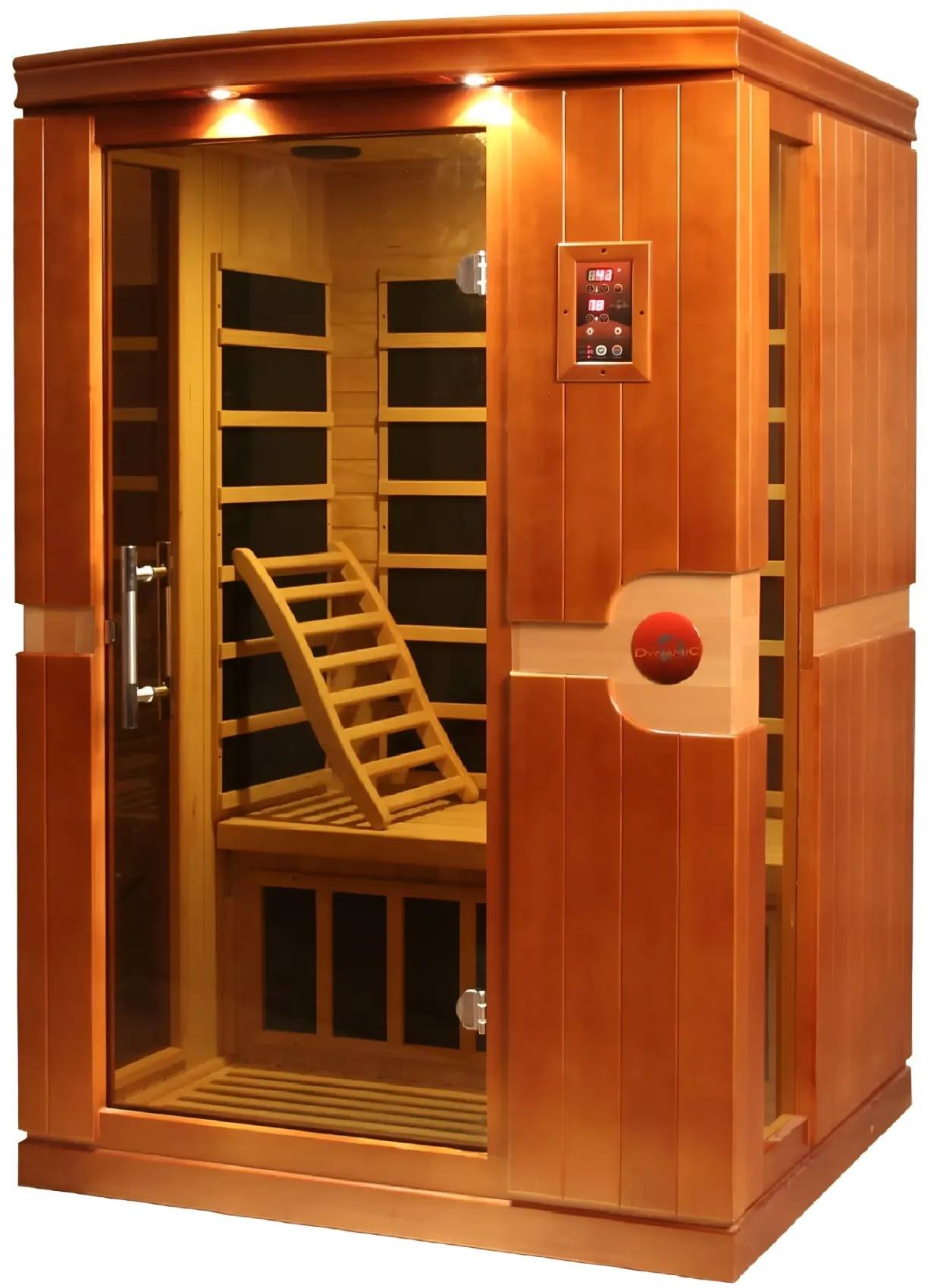 ZiahCare's Dynamic Venice 2 Person Far Infrared Sauna Mockup Image 4