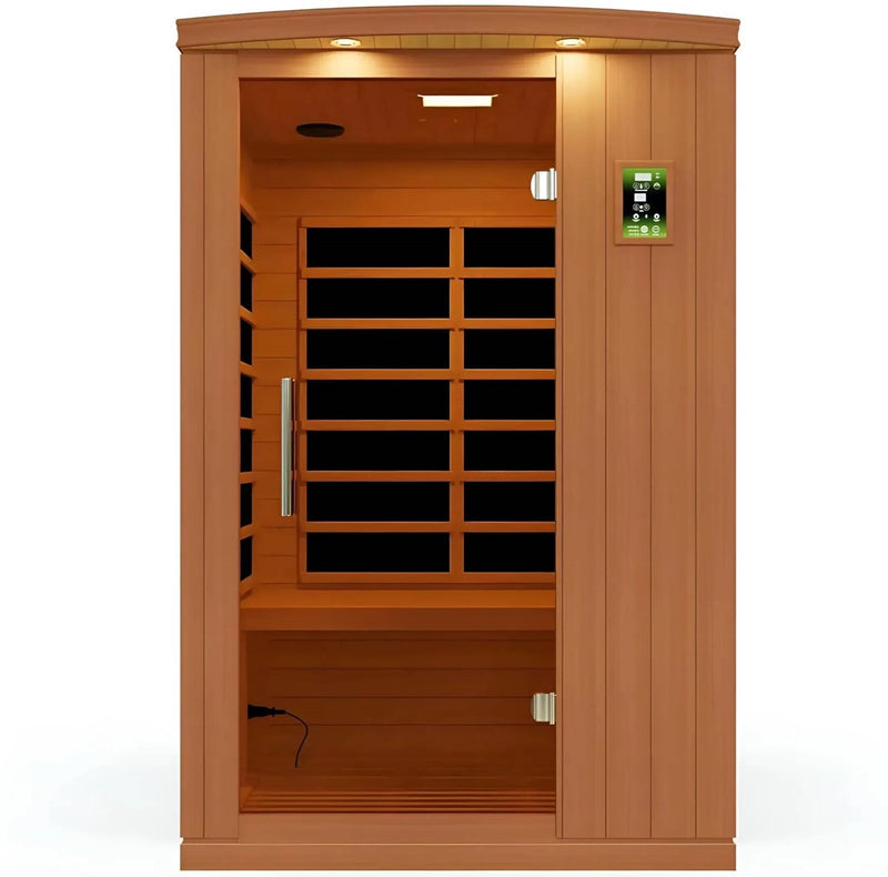 ZiahCare's Dynamic Venice 2 Person Far Infrared Sauna Mockup Image 6