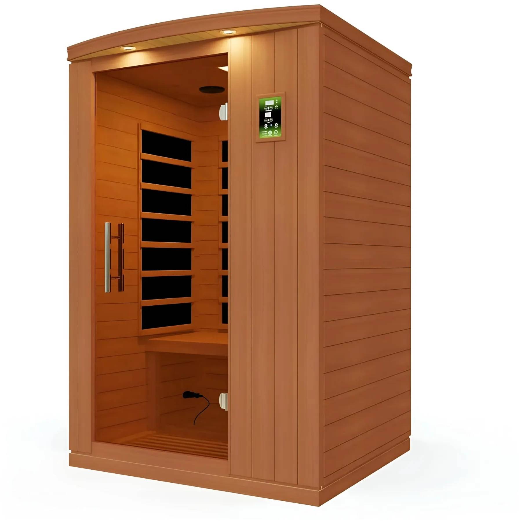 ZiahCare's Dynamic Venice 2 Person Far Infrared Sauna Mockup Image 7