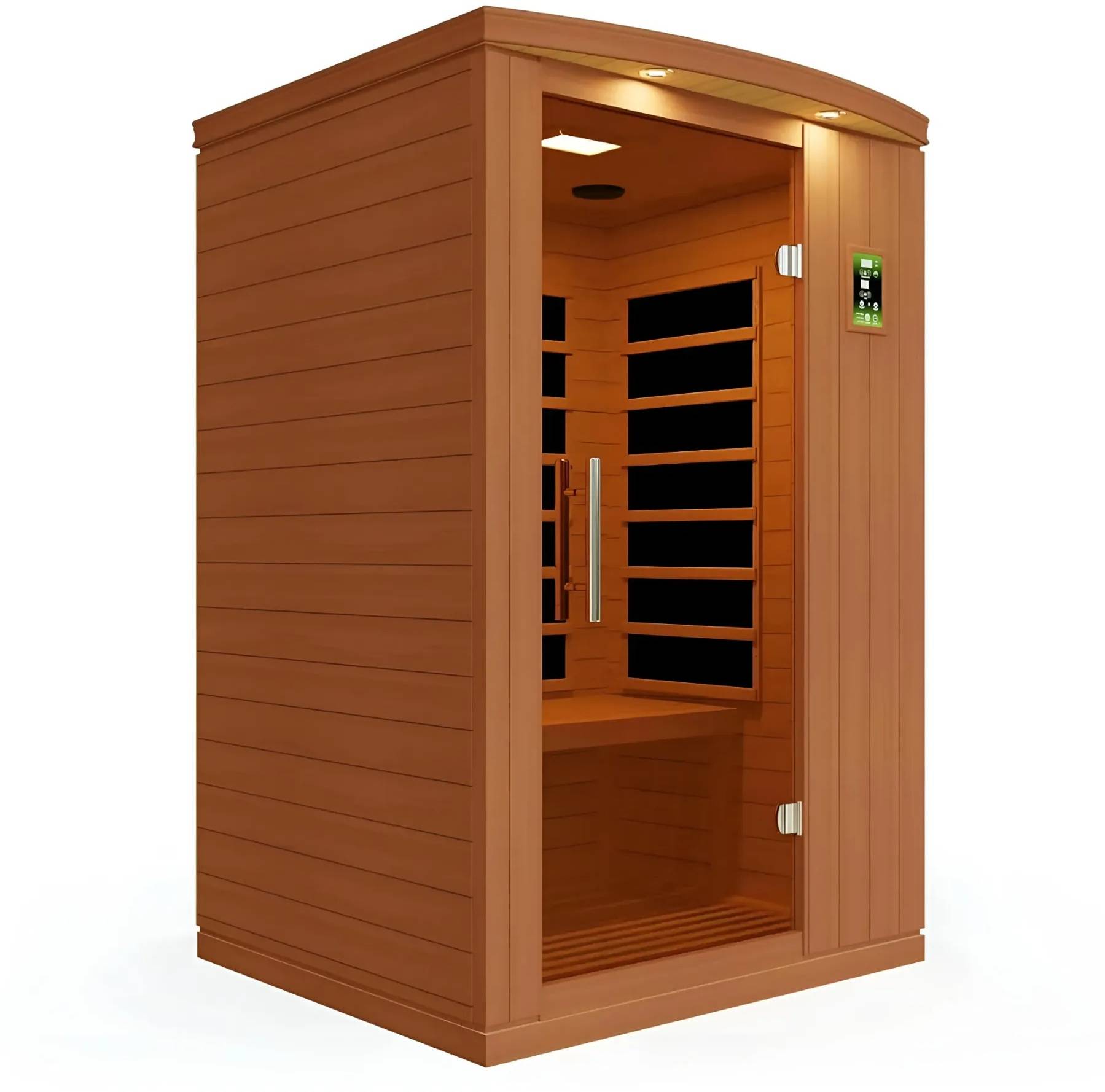 ZiahCare's Dynamic Venice 2 Person Far Infrared Sauna Mockup Image 8