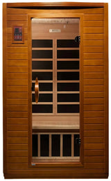 ZiahCare's Dynamic Versailles 2 Person Far Infrared Sauna Mockup Image 1