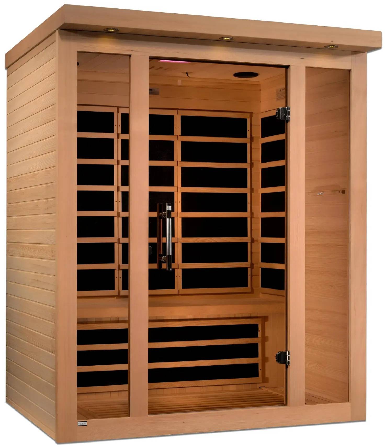 ZiahCare's Dynamic Vila 3 Person Far Infrared Sauna Mockup Image 3