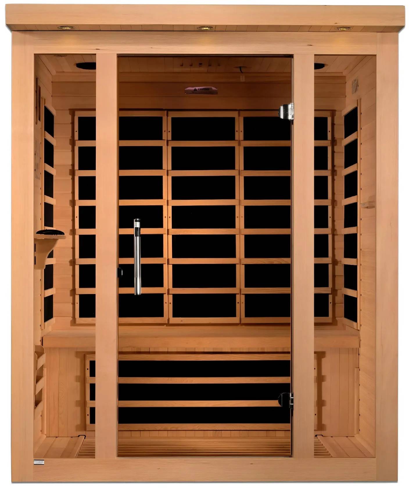 ZiahCare's Dynamic Vila 3 Person Far Infrared Sauna Mockup Image 1