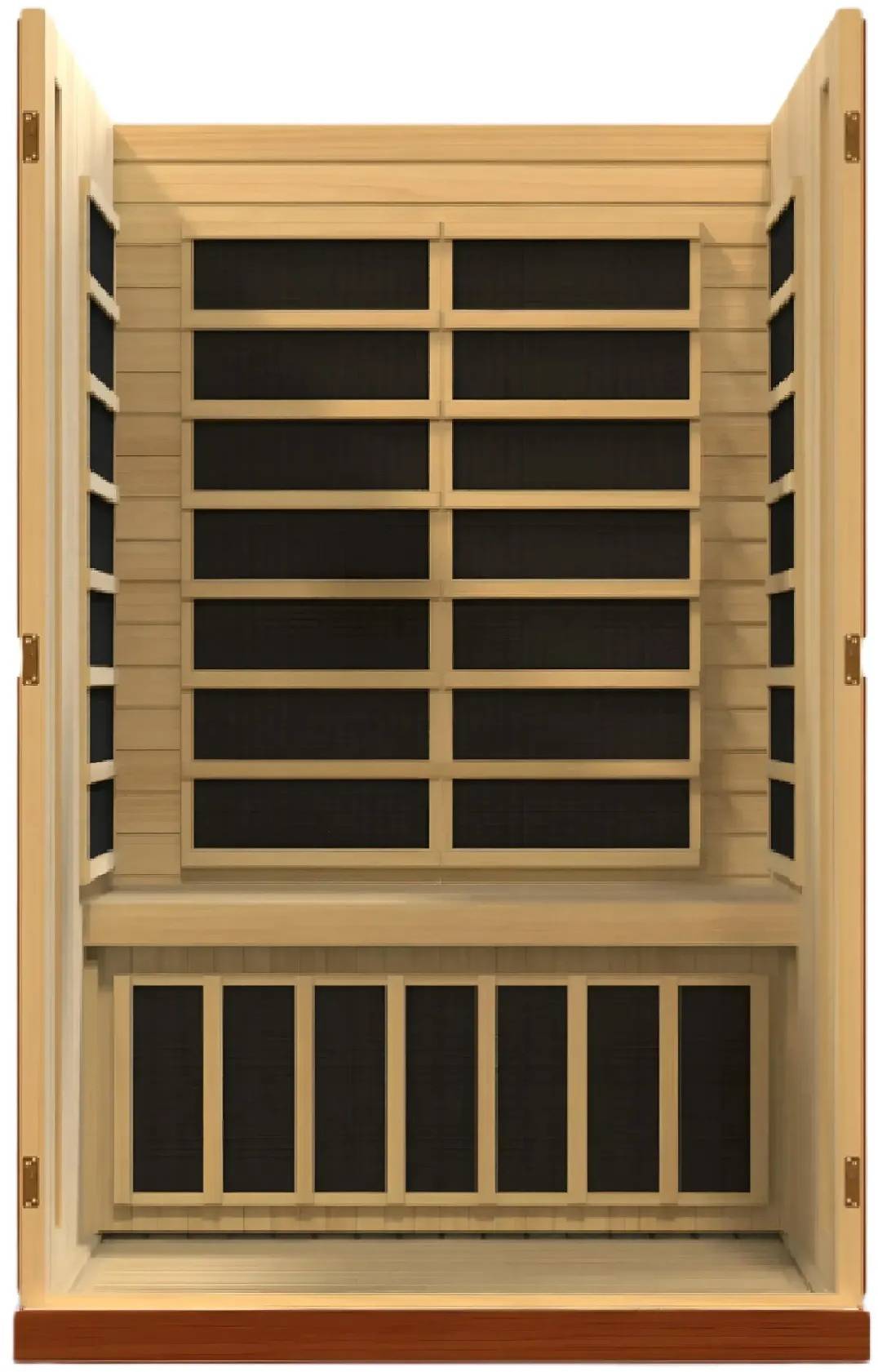 ZiahCare's Dynamic Vittoria 2 Person Far Infrared Sauna Mockup Image 2