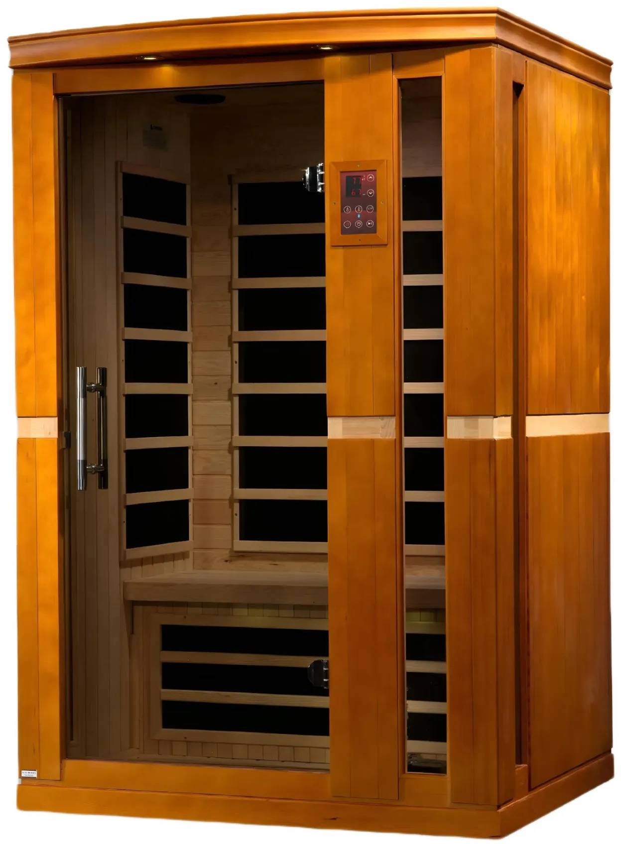 ZiahCare's Dynamic Vittoria 2 Person Far Infrared Sauna Mockup Image 4