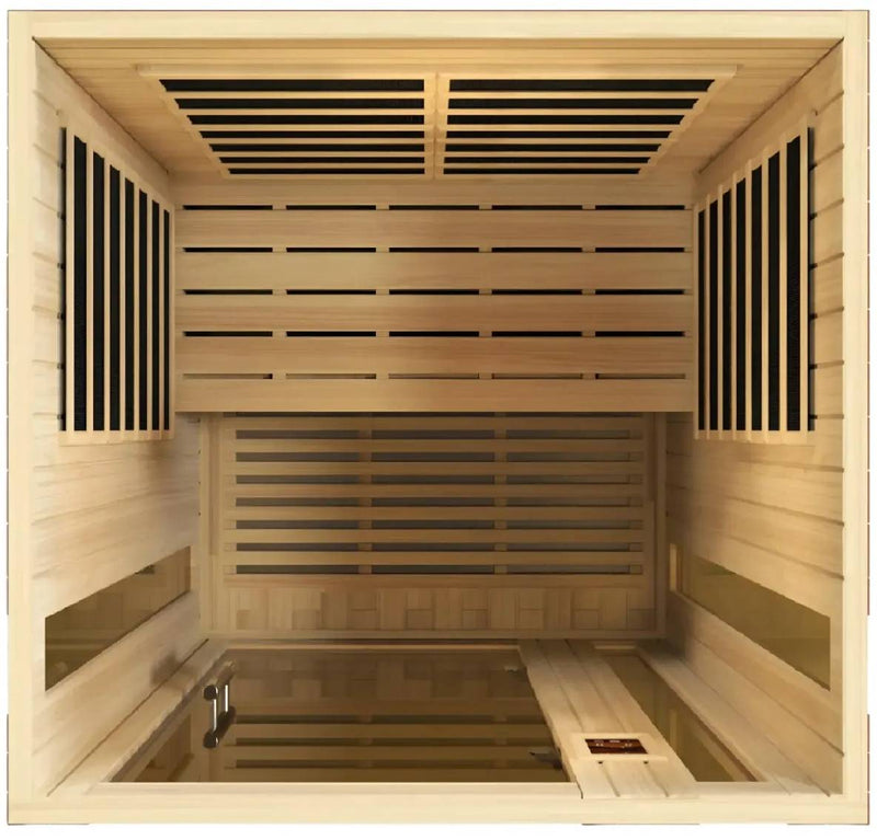 ZiahCare's Dynamic Vittoria 2 Person Far Infrared Sauna Mockup Image 6