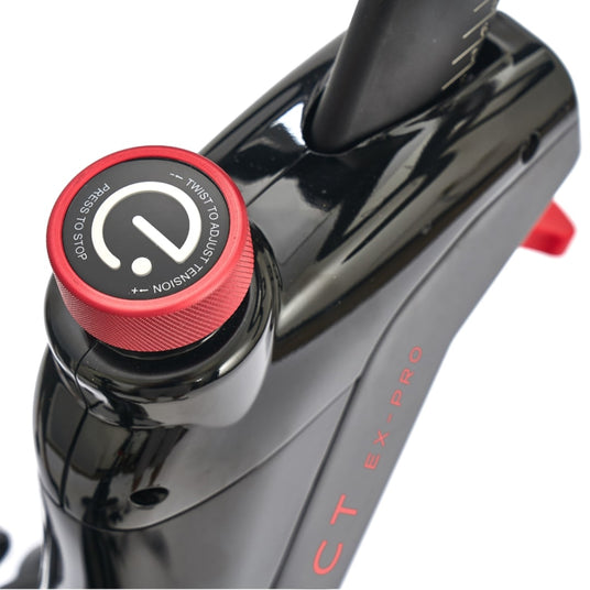 Echelon EX-PRO Smart Connect Bike Close Up Of Resistance Knob