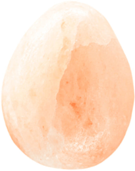 egg shaped himalayan salt stone