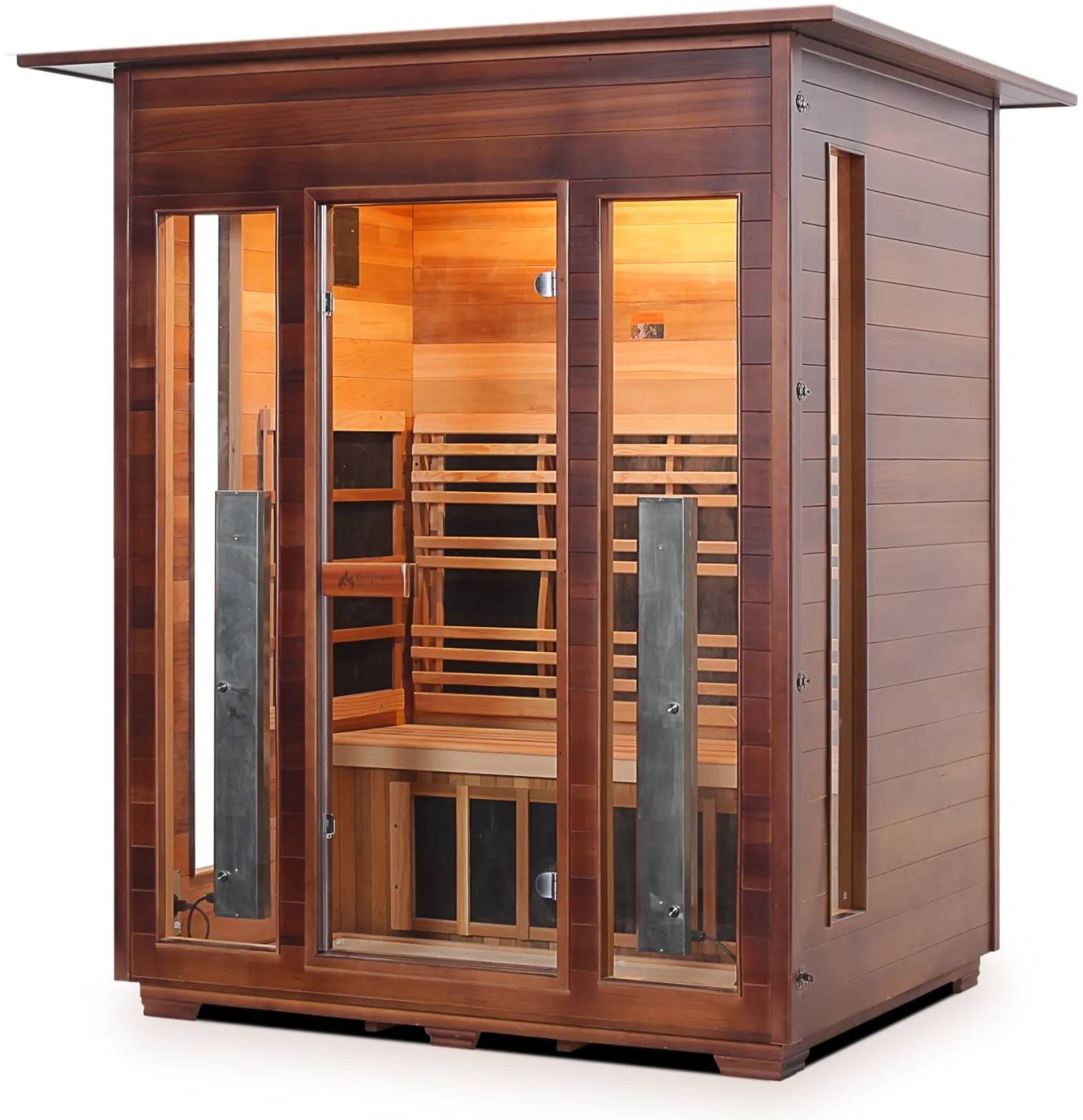 ZiahCare's Enlighten Diamond 3 Person Hybrid Sauna Mockup Image 1