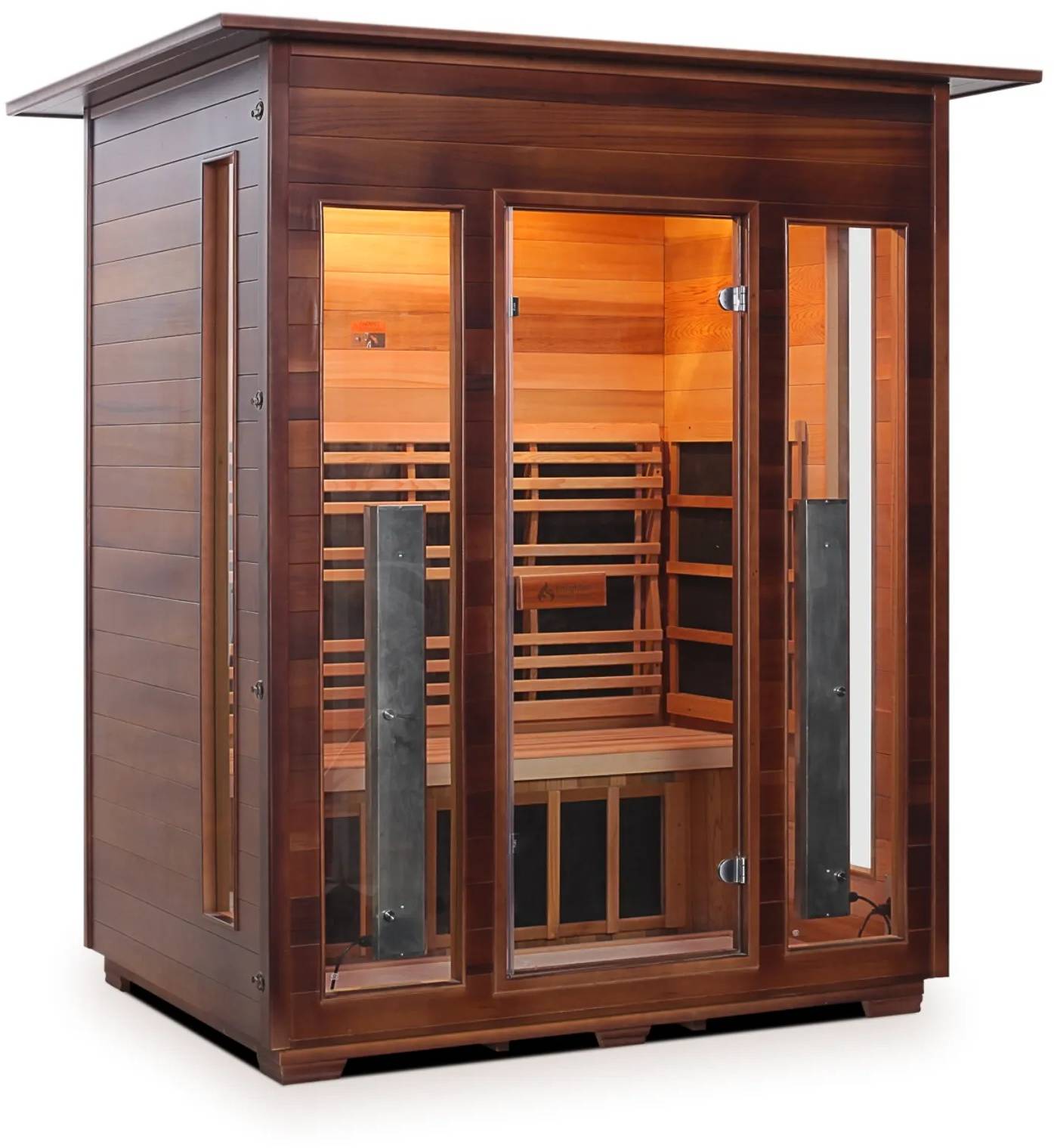 ZiahCare's Enlighten Diamond 3 Person Hybrid Sauna Mockup Image 2