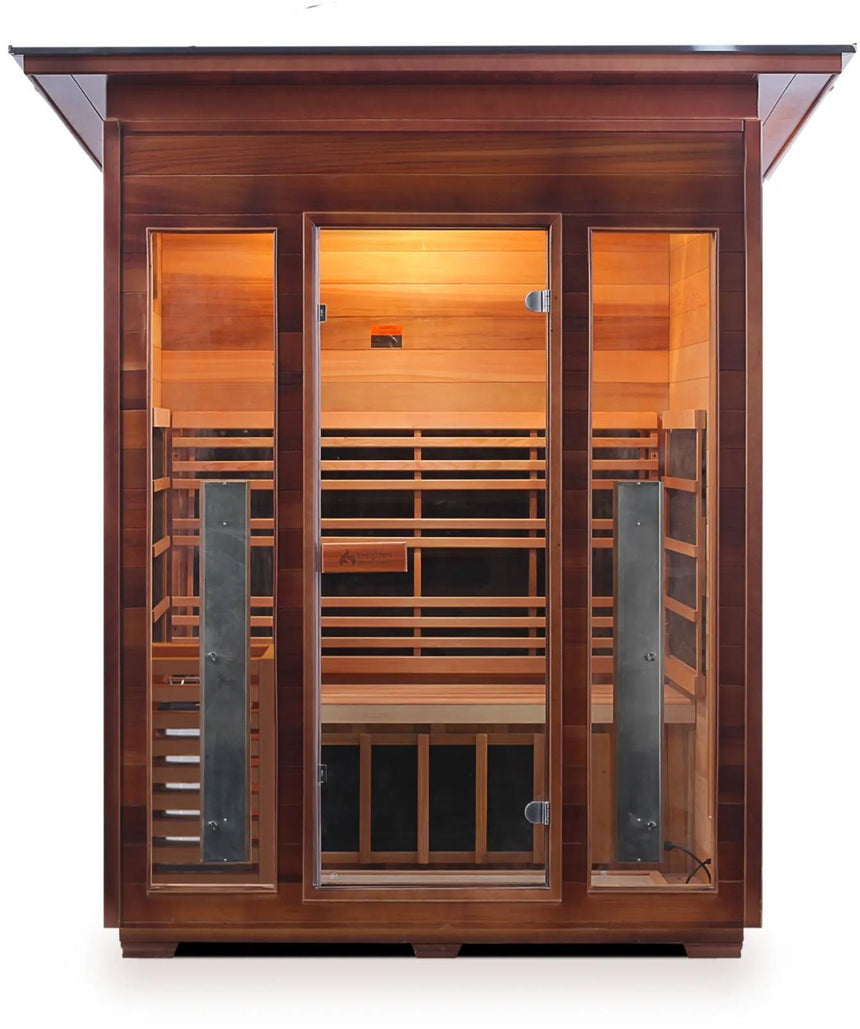 ZiahCare's Enlighten Diamond 3 Person Hybrid Sauna Mockup Image 8