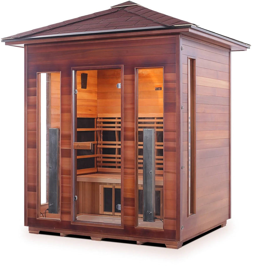 ZiahCare's Enlighten Diamond 4 Person Hybrid Sauna Mockup Image 4