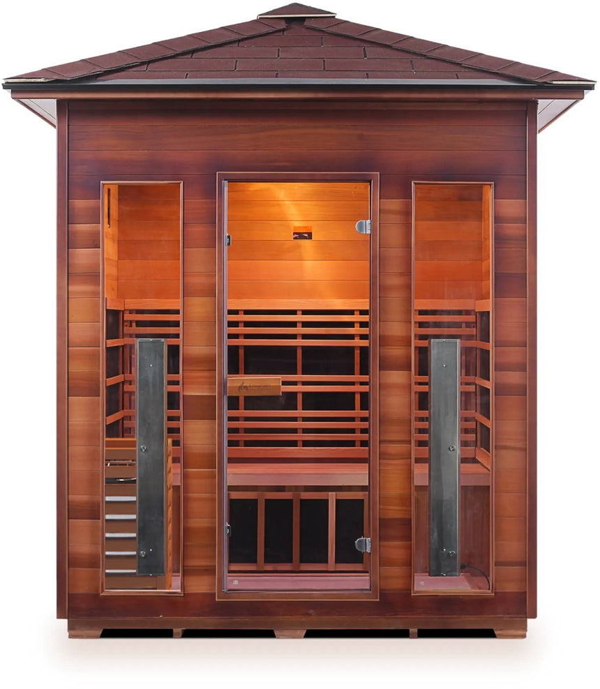 ZiahCare's Enlighten Diamond 4 Person Hybrid Sauna Mockup Image 3