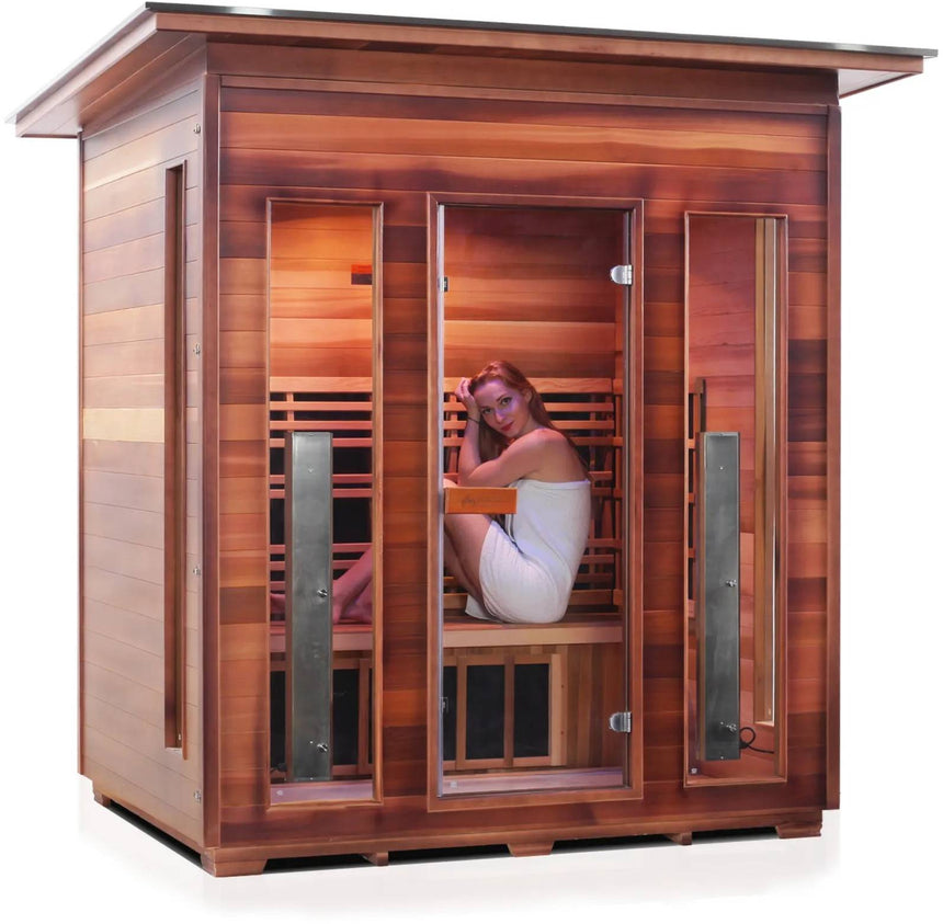 ZiahCare's Enlighten Diamond 4 Person Hybrid Sauna Mockup Image 13