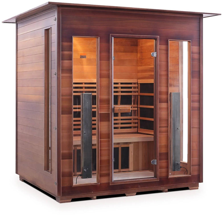 ZiahCare's Enlighten Diamond 4 Person Hybrid Sauna Mockup Image 2